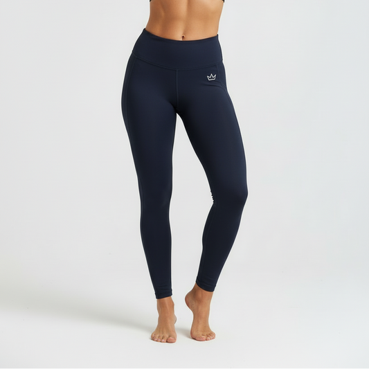 Royalty Leggings - Front (Hands Behind Head)